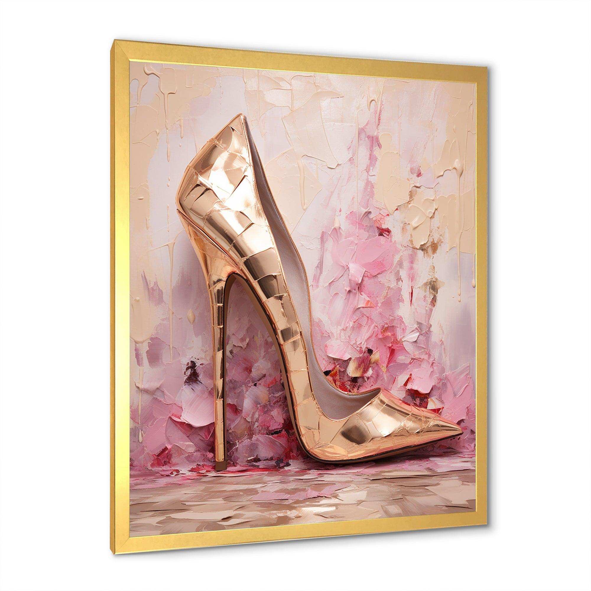 Fashion Chic High Heel - Fashion Canvas Wall Art