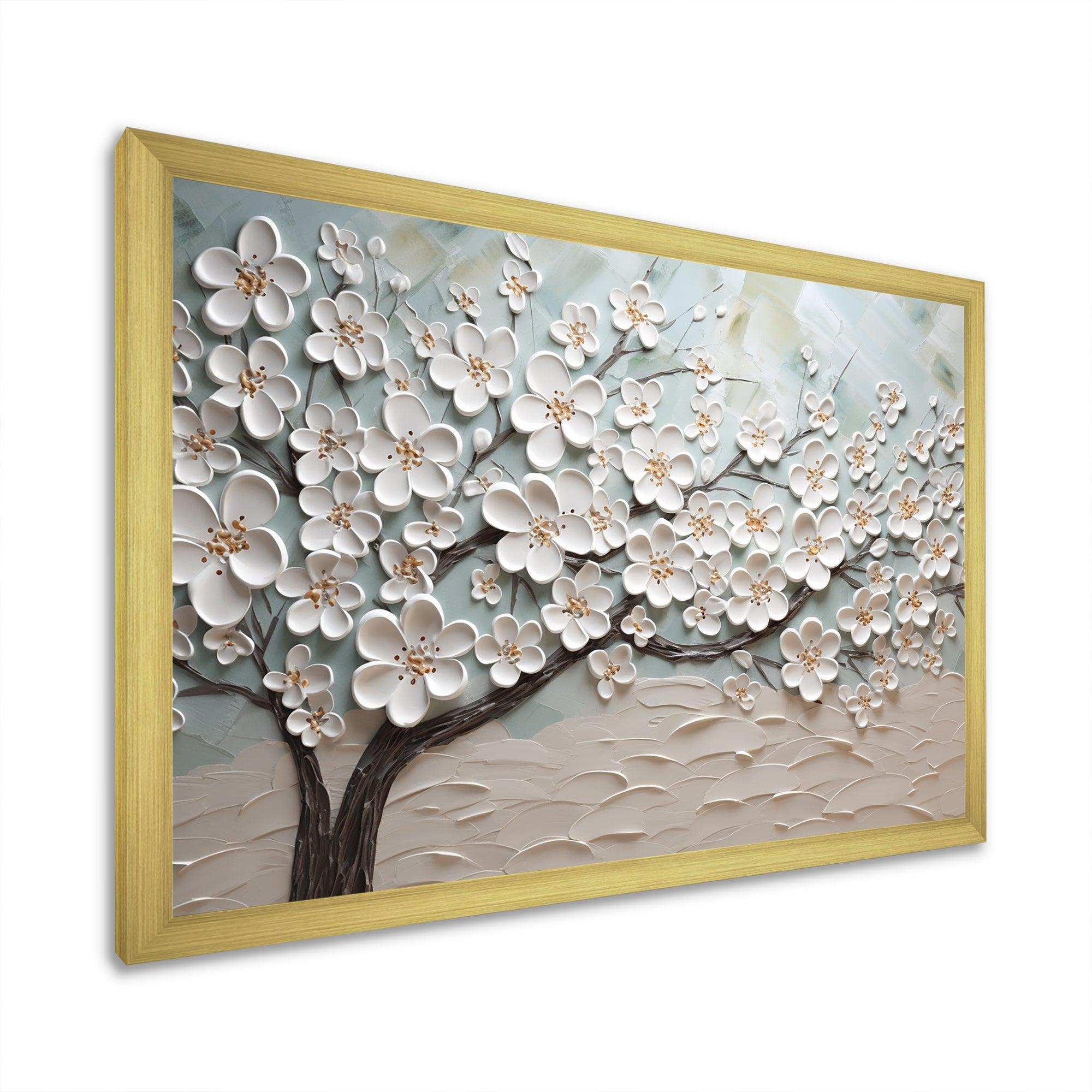 Dogwood Serenity Magical Tree IV - Floral Canvas Wall Art