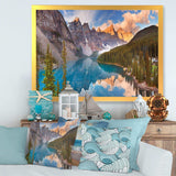 Moraine Lake in Banff Park Canada