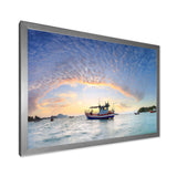 Fishing Boat at Phuket Sunrise Beach