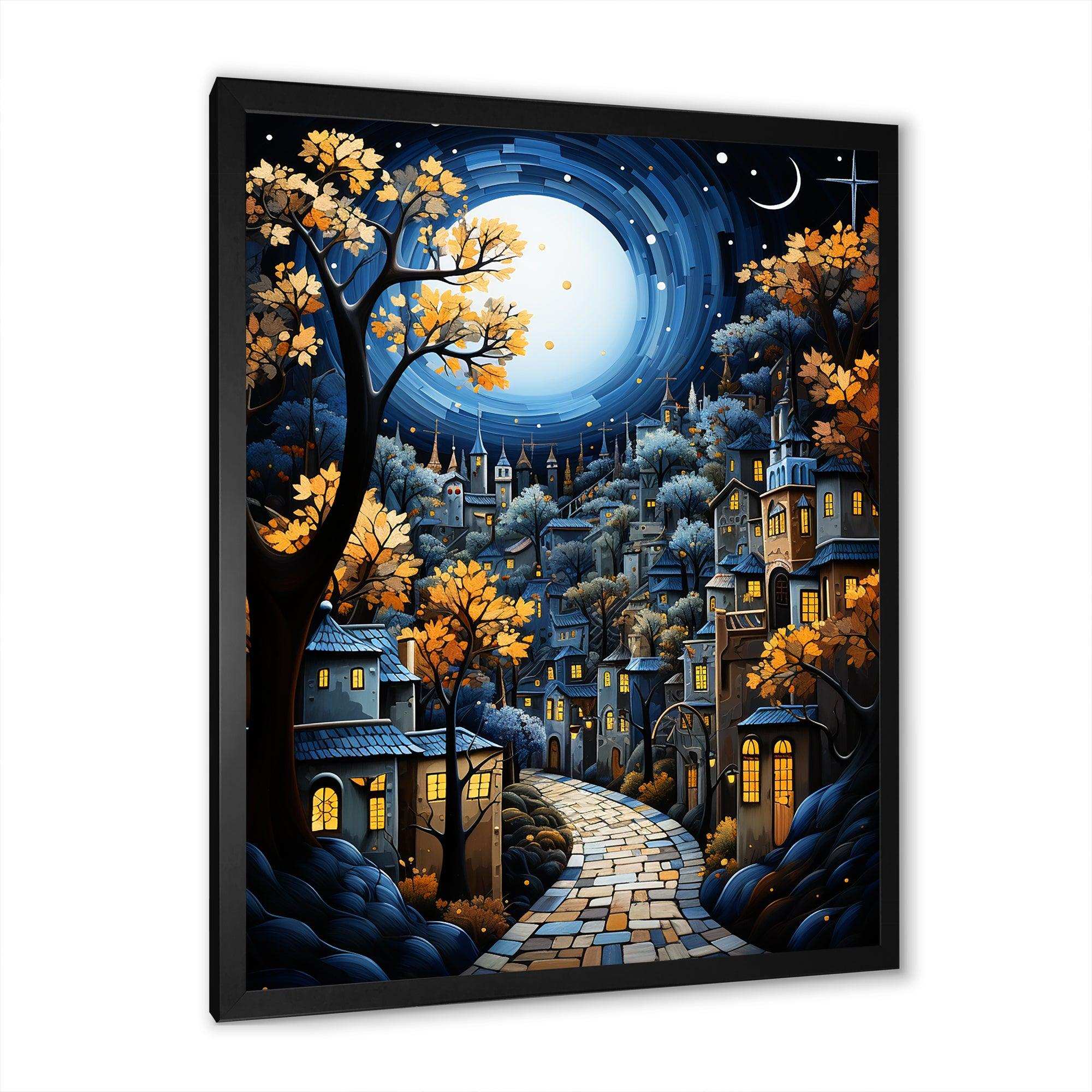 Mexican Art Landscape Oaxacan Odyssey - People Canvas Wall Art