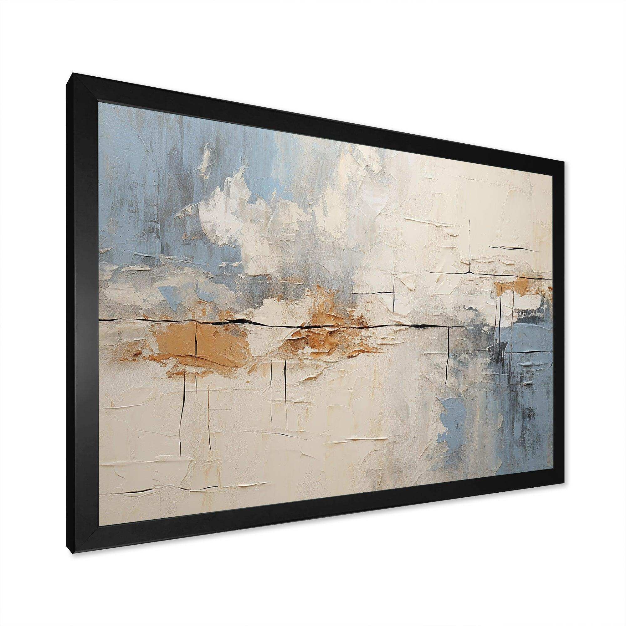 Minimalism Modern Scandinavian Serenity Art I - Landscapes Canvas Wall Art