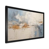 Minimalism Modern Scandinavian Serenity Art I - Landscapes Canvas Wall Art