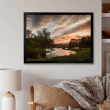 Sunset over Rydal Waters