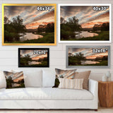 Sunset over Rydal Waters