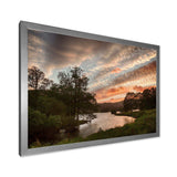 Sunset over Rydal Waters