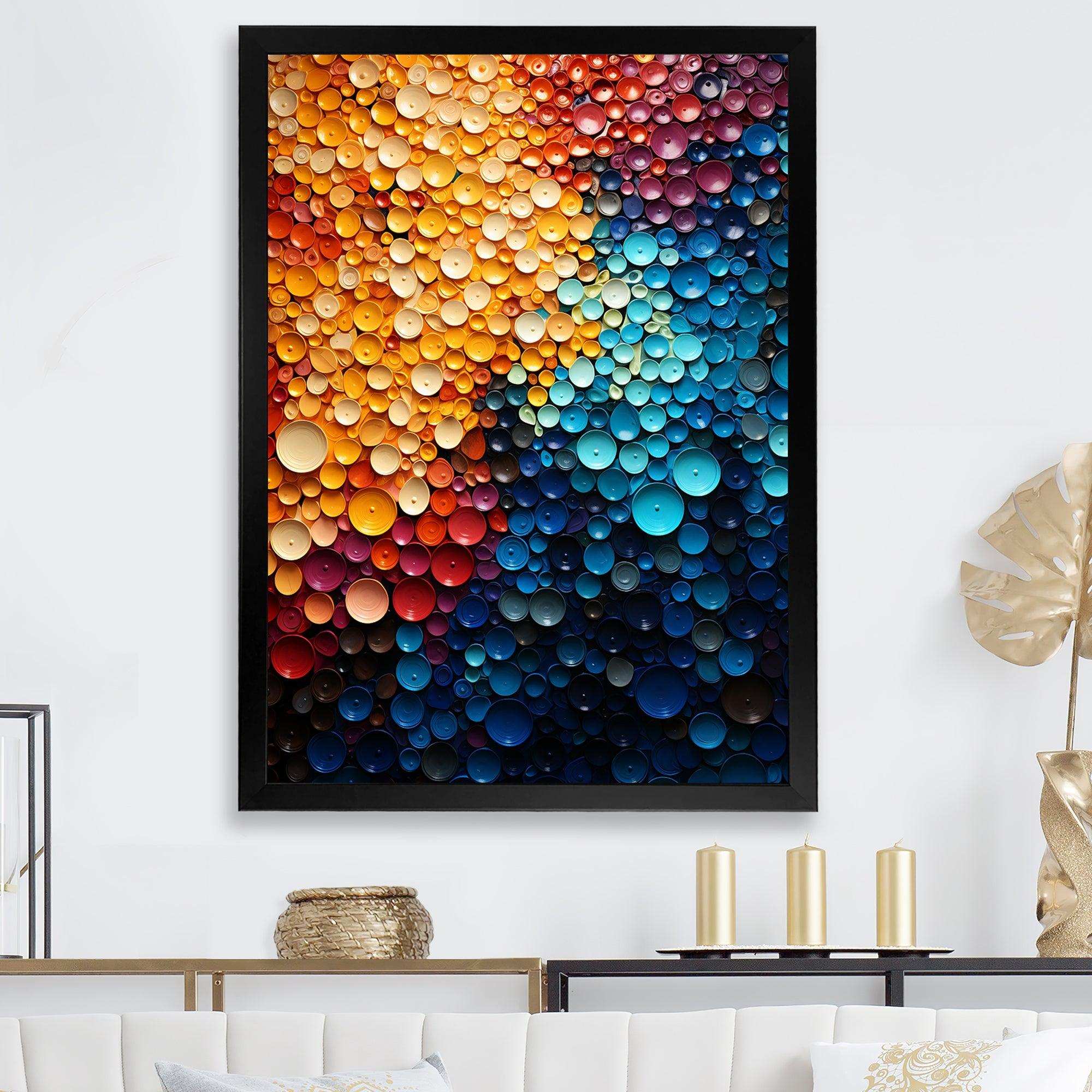 Rainbow Infinite Intricacies - Landscapes Canvas Wall Art
