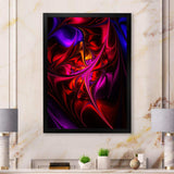 Multi Colored Magenta Stained Glass