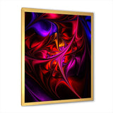 Multi Colored Magenta Stained Glass