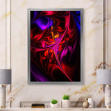 Multi Colored Magenta Stained Glass