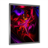 Multi Colored Magenta Stained Glass