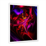 Multi Colored Magenta Stained Glass