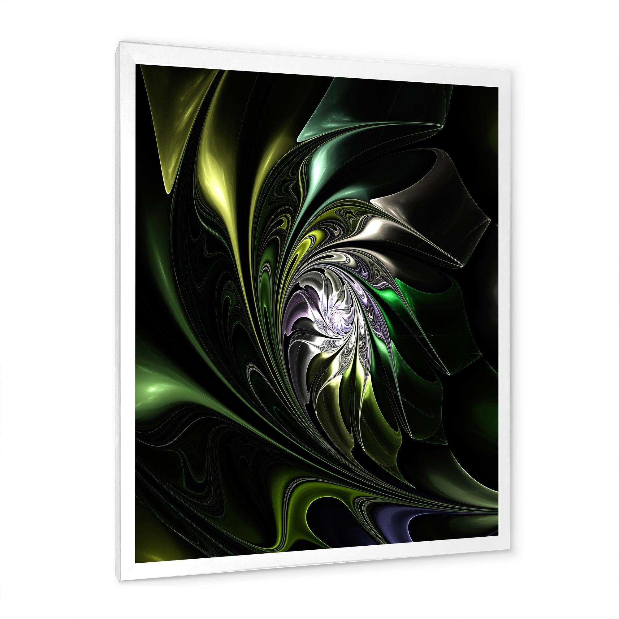 Multi Colored Green Stained Glass