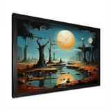 The Persistence of Dali Surreal  III - Landscapes Canvas Wall Art