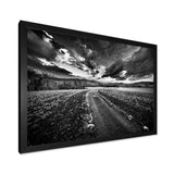 Black White Landscape from Sardinia