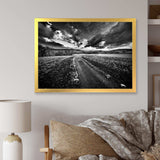 Black White Landscape from Sardinia