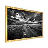 Black White Landscape from Sardinia