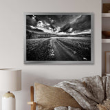 Black White Landscape from Sardinia