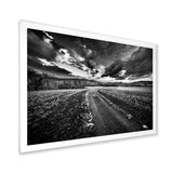 Black White Landscape from Sardinia