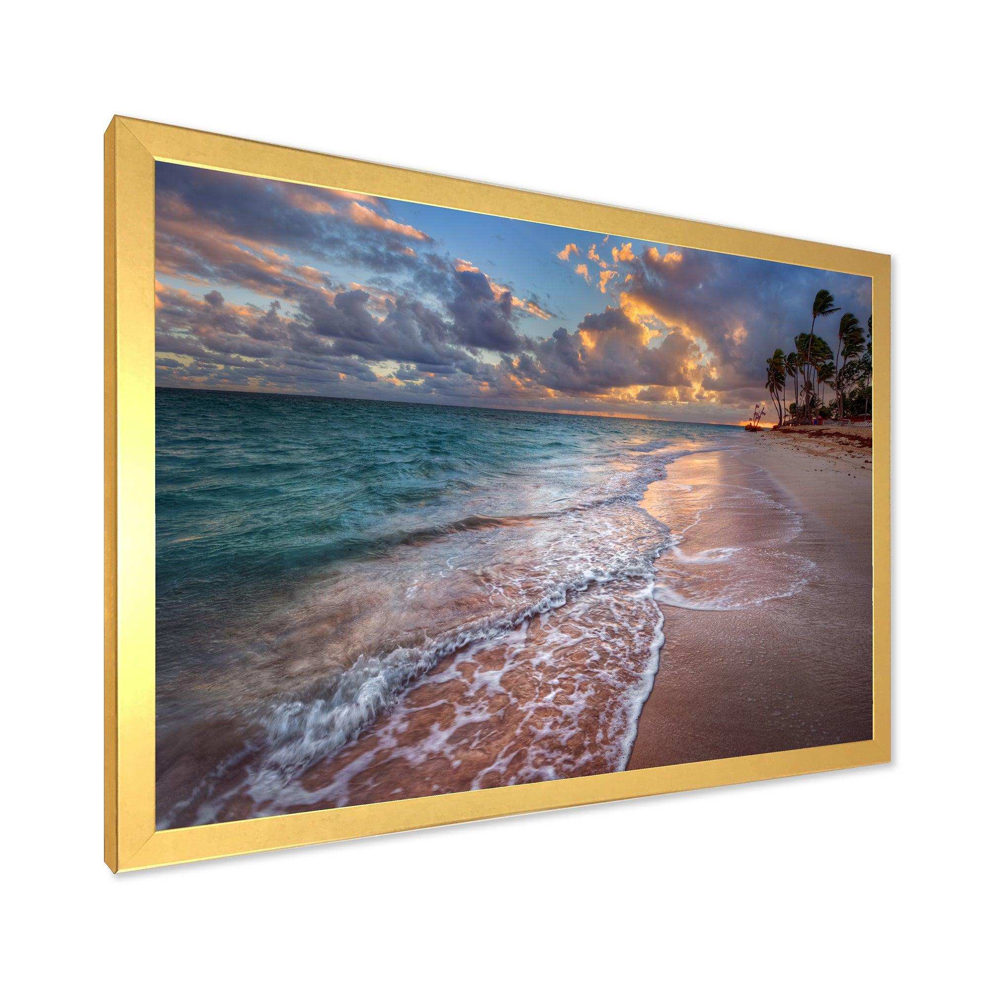 Palm Trees on Clear Sandy Beach