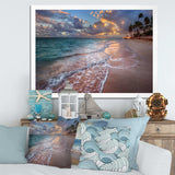Palm Trees on Clear Sandy Beach