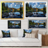 Mountain Lake Surrounded by Trees