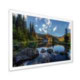 Mountain Lake Surrounded by Trees