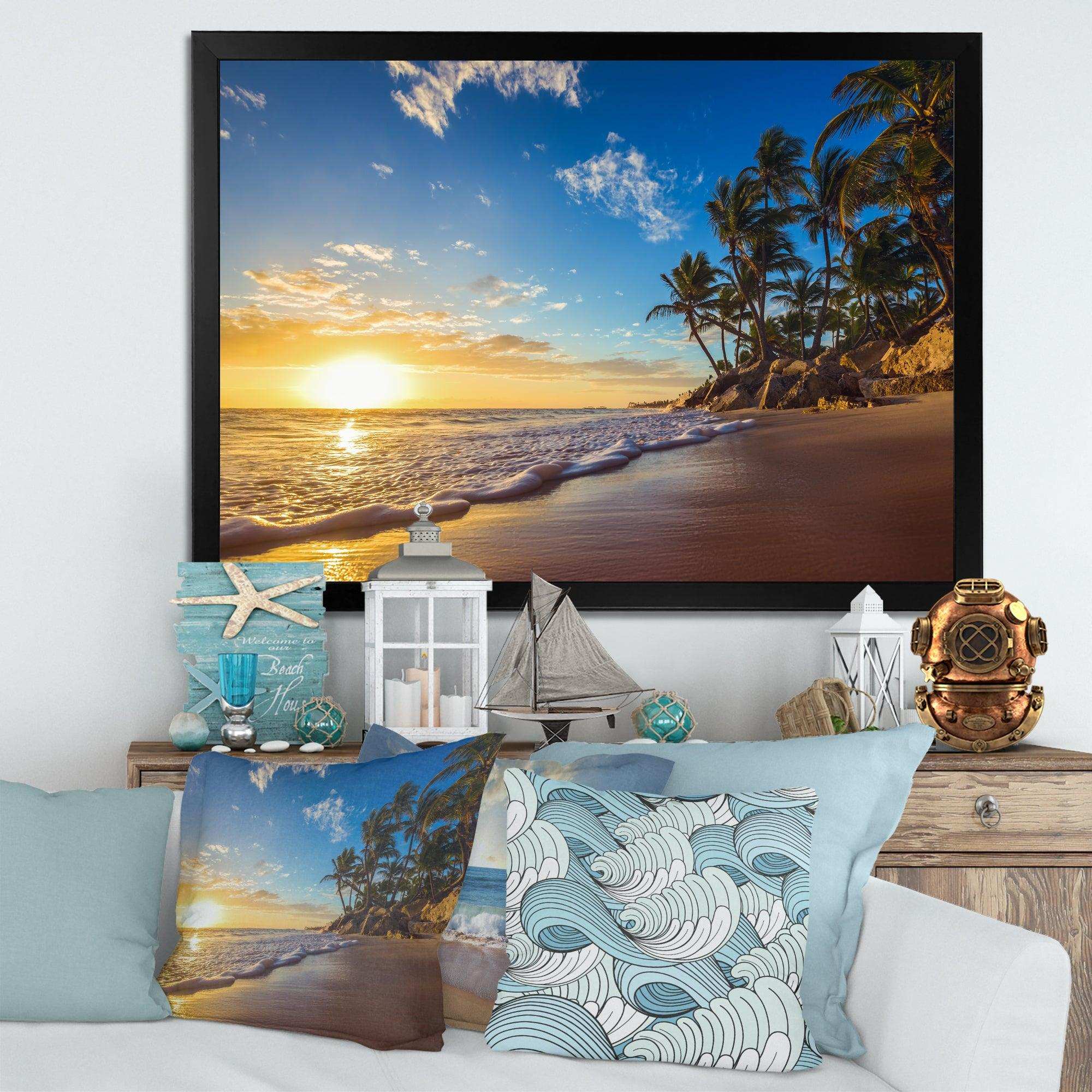 Paradise Tropical Island Beach Sunrise