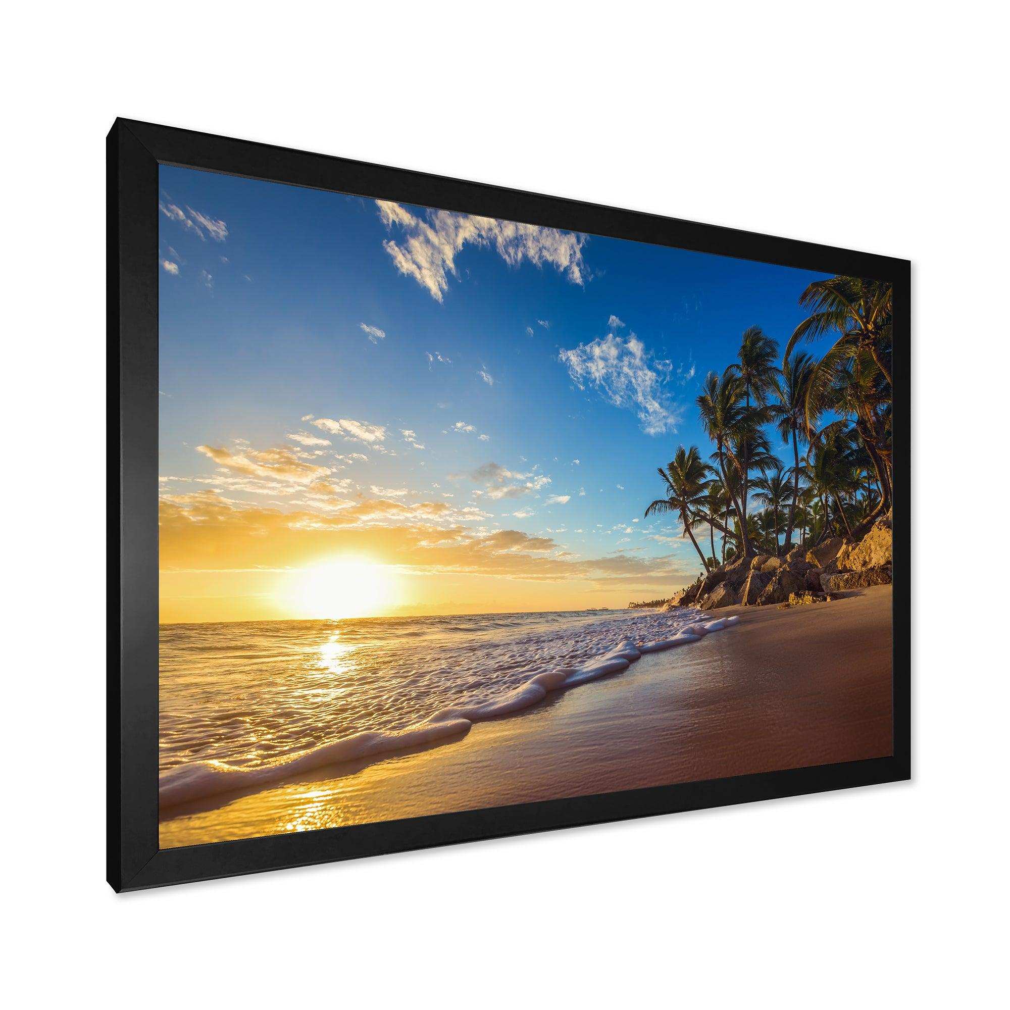 Paradise Tropical Island Beach Sunrise