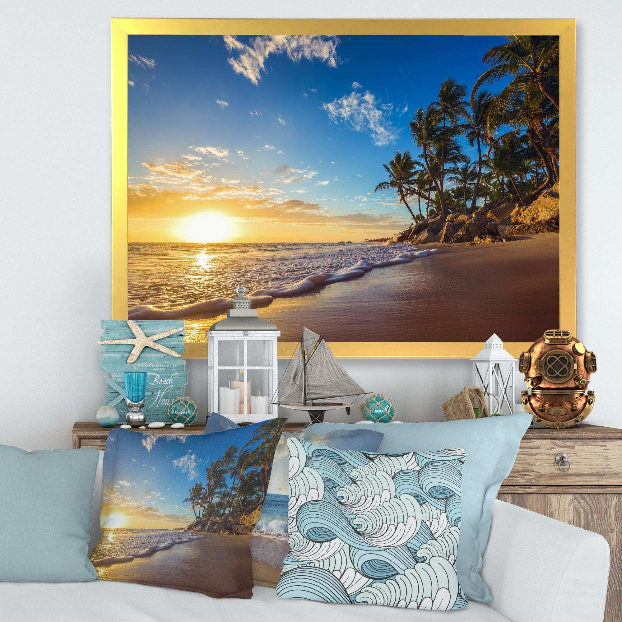 Paradise Tropical Island Beach Sunrise