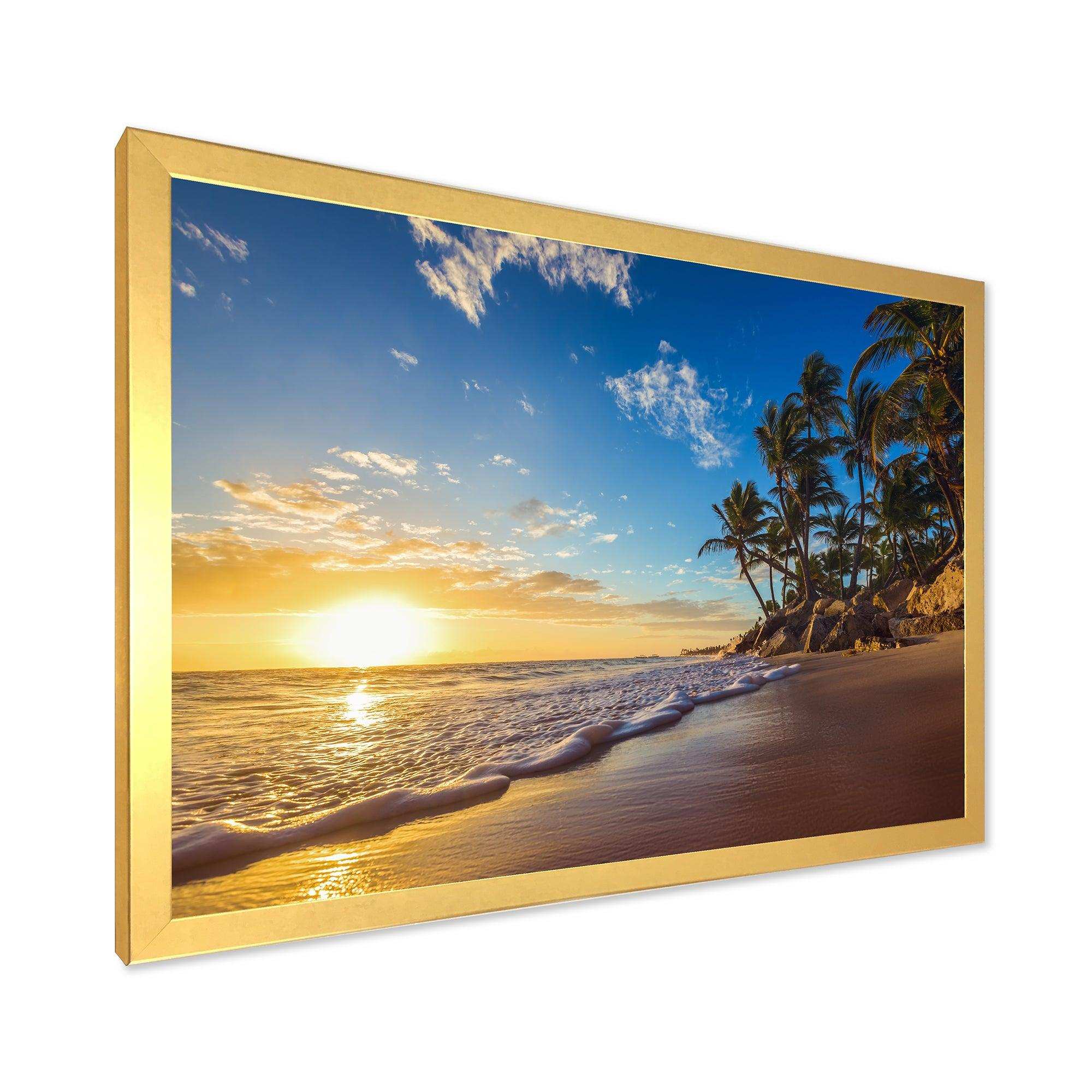 Paradise Tropical Island Beach Sunrise