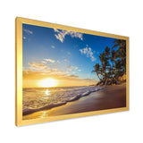 Paradise Tropical Island Beach Sunrise