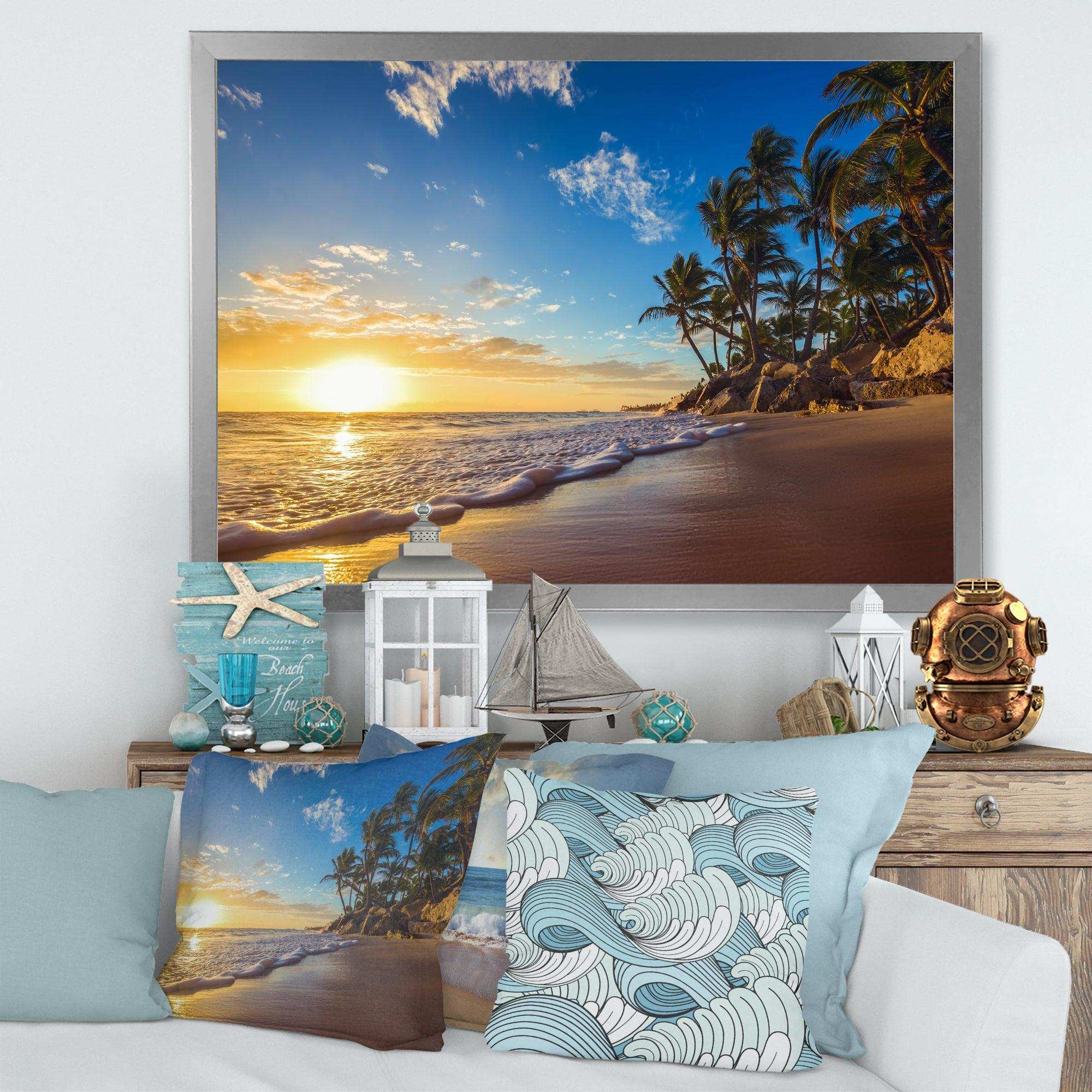 Paradise Tropical Island Beach Sunrise