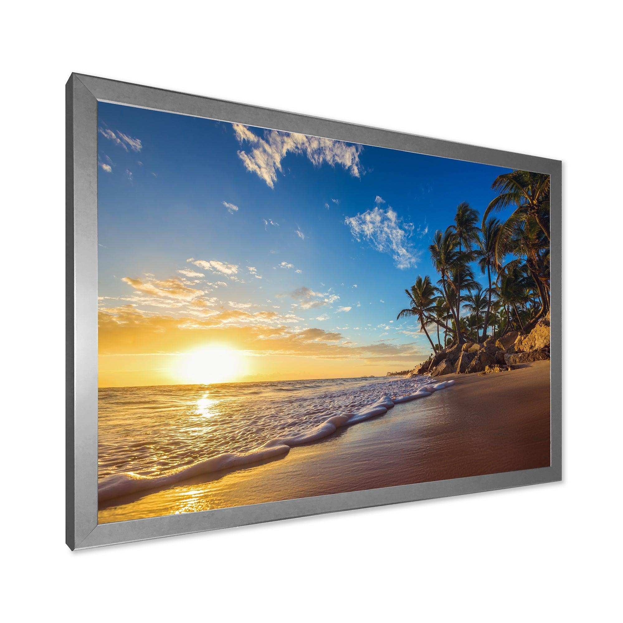 Paradise Tropical Island Beach Sunrise