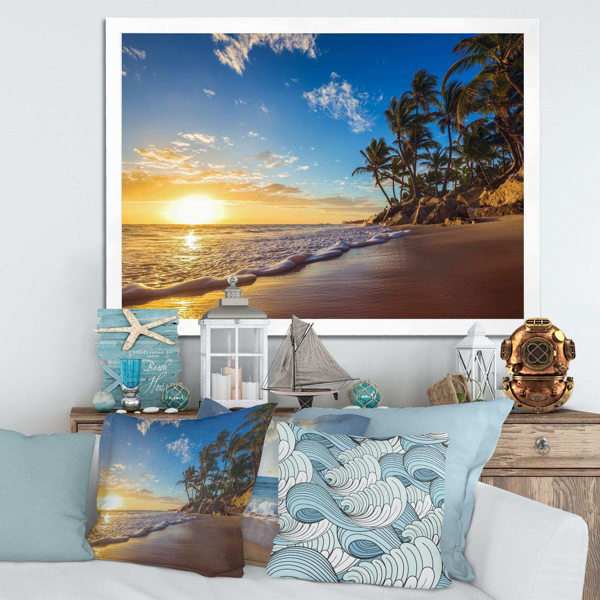 Paradise Tropical Island Beach Sunrise