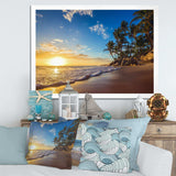 Paradise Tropical Island Beach Sunrise