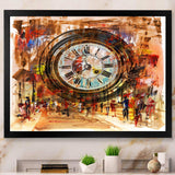 People and Time Acrylic Painting