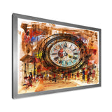 People and Time Acrylic Painting