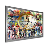 People and Time Acrylic Watercolor