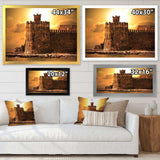 Old Castle at Sunset