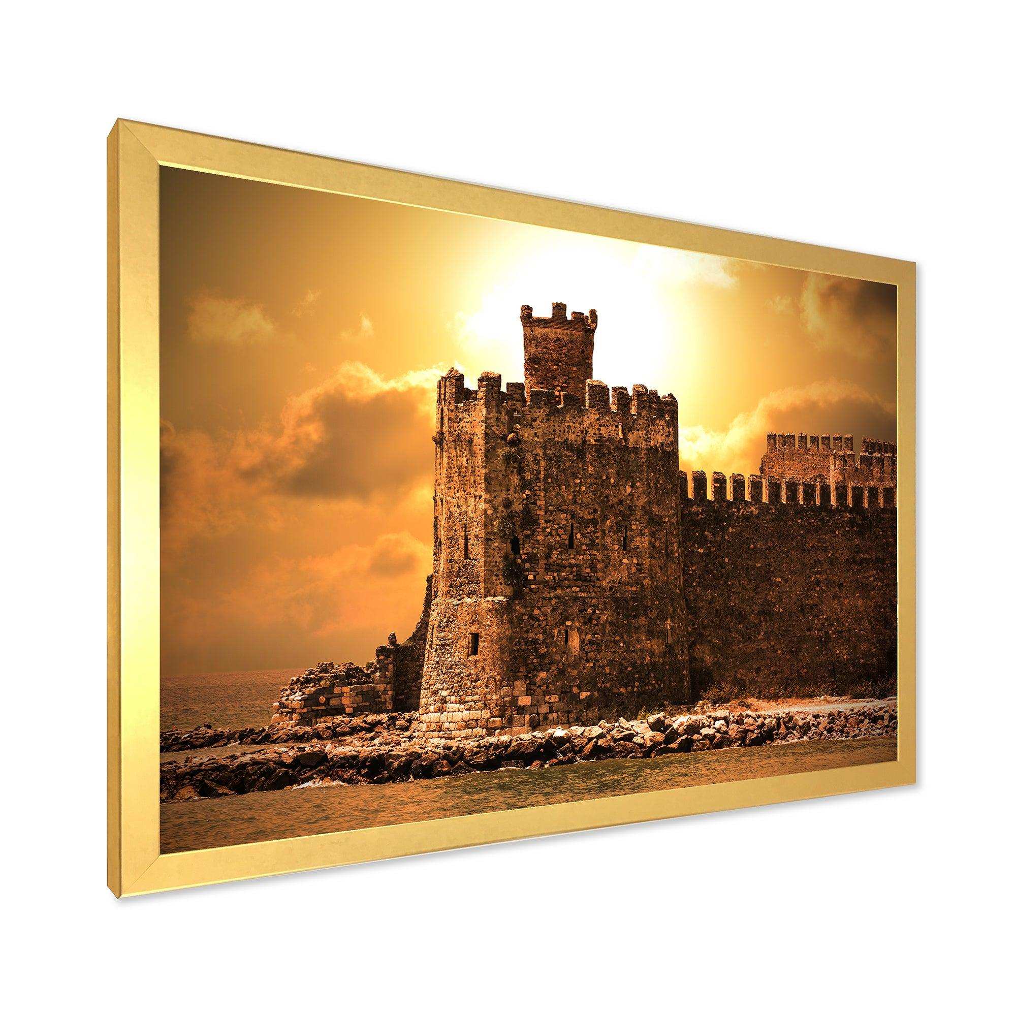 Old Castle at Sunset