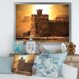 Old Castle at Sunset