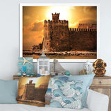 Old Castle at Sunset