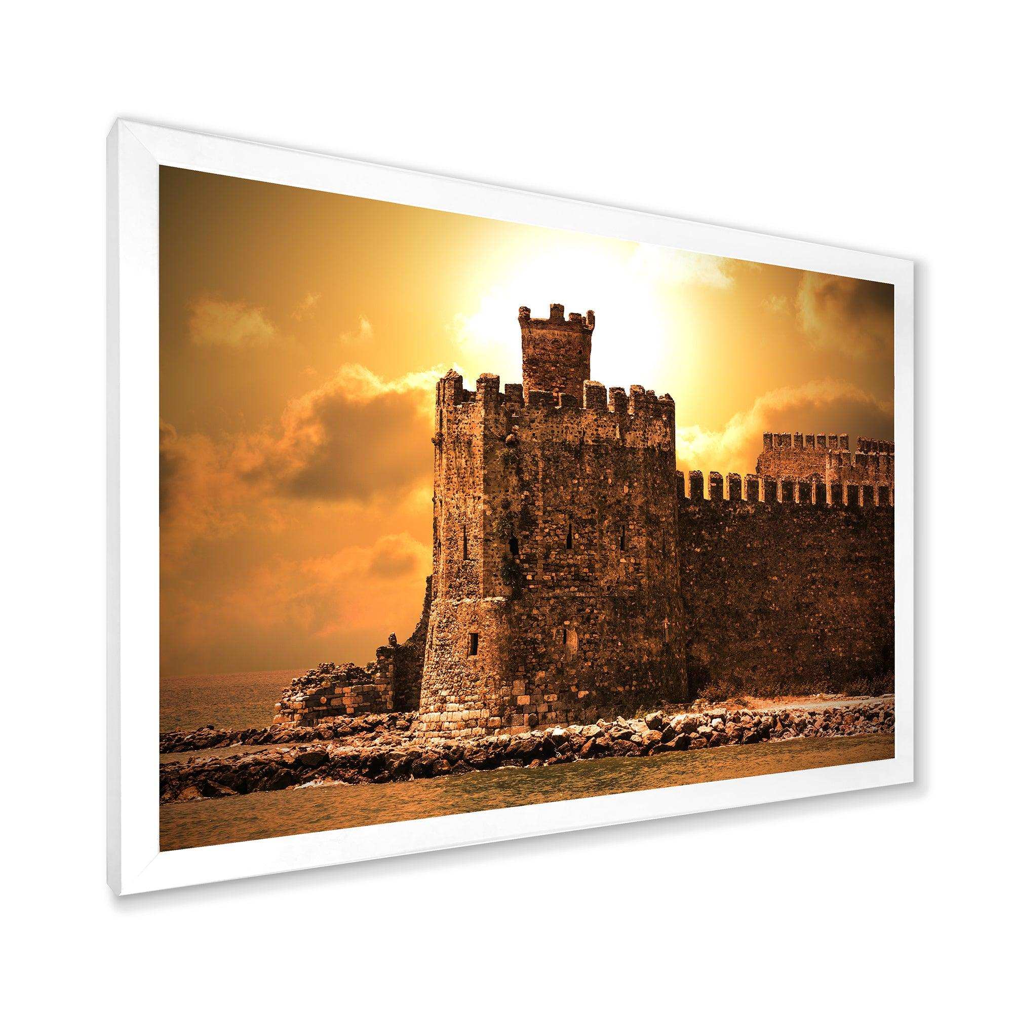 Old Castle at Sunset