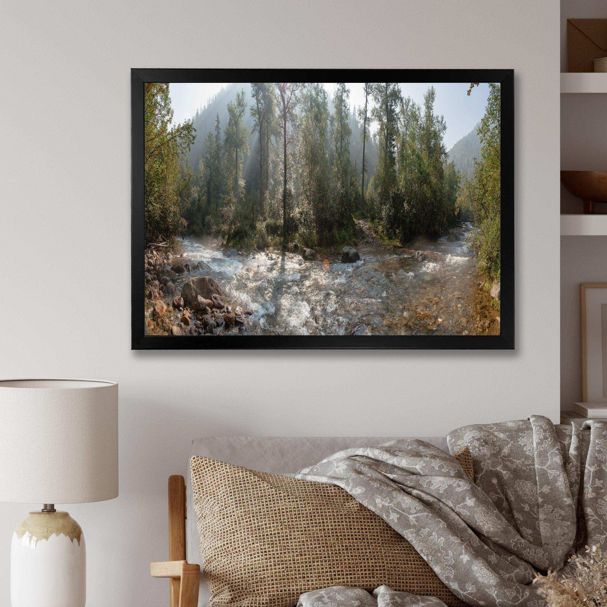 Mountain River Panorama