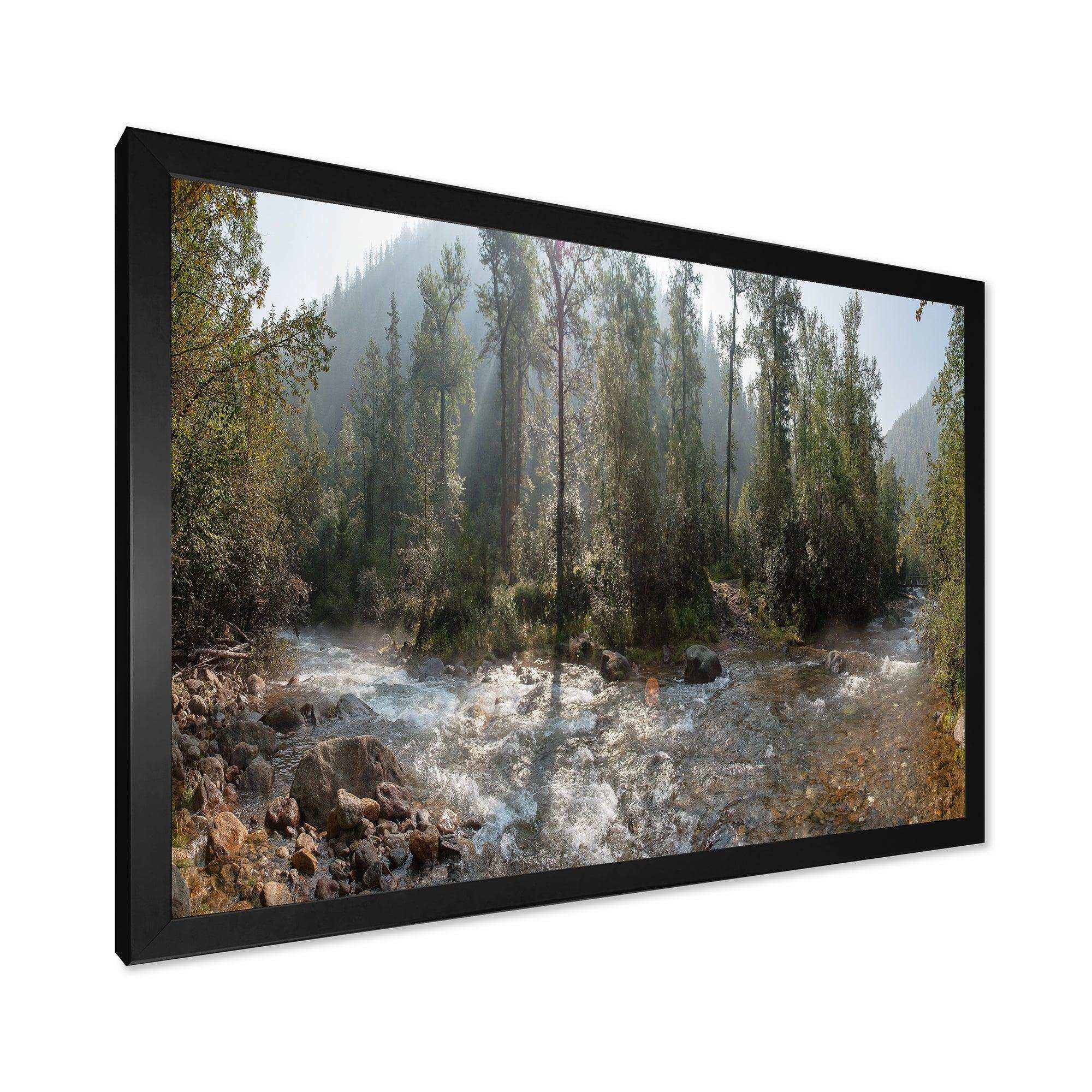 Mountain River Panorama