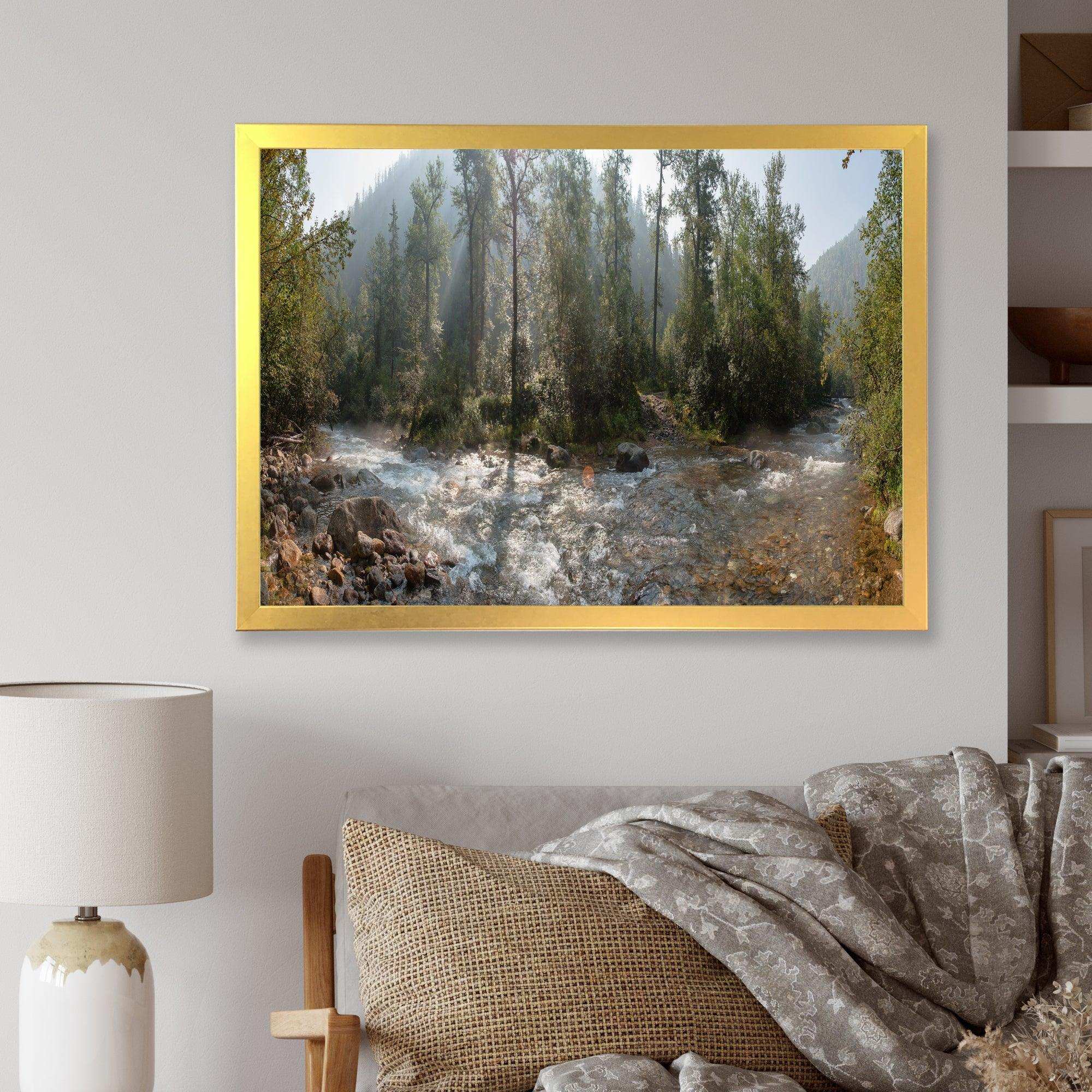 Mountain River Panorama