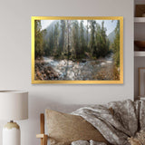 Mountain River Panorama