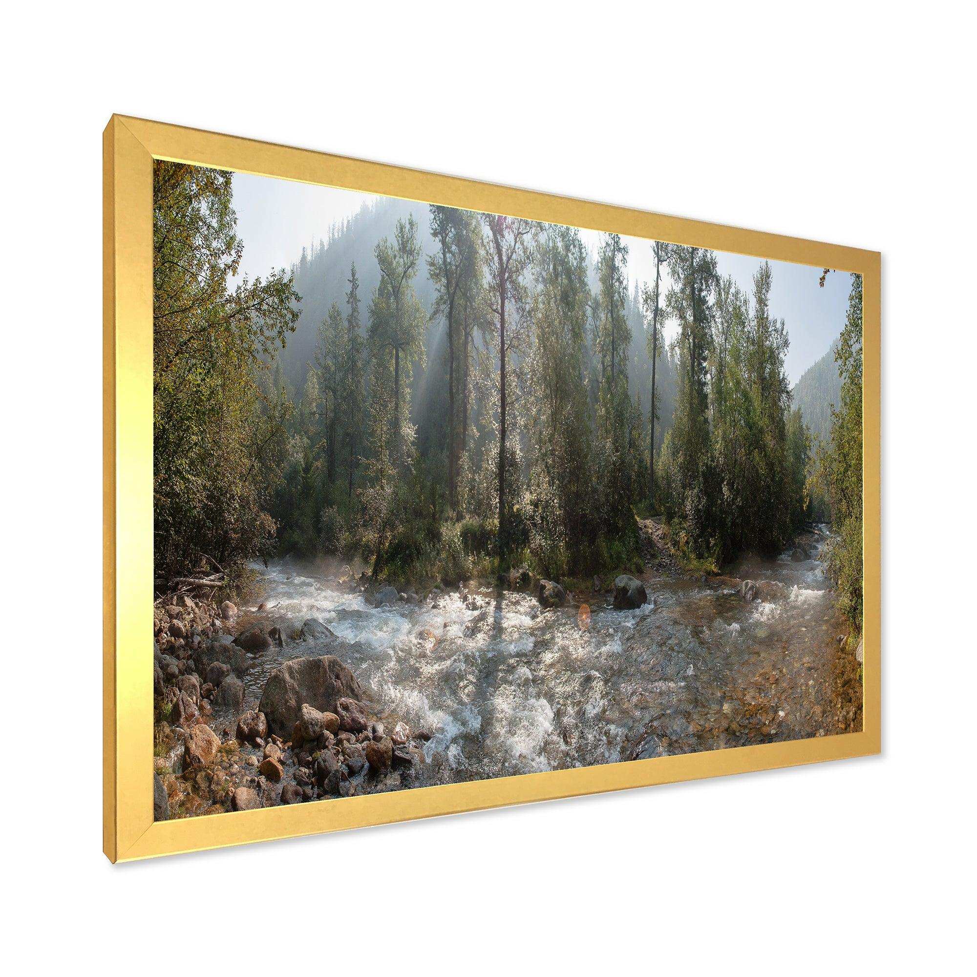 Mountain River Panorama