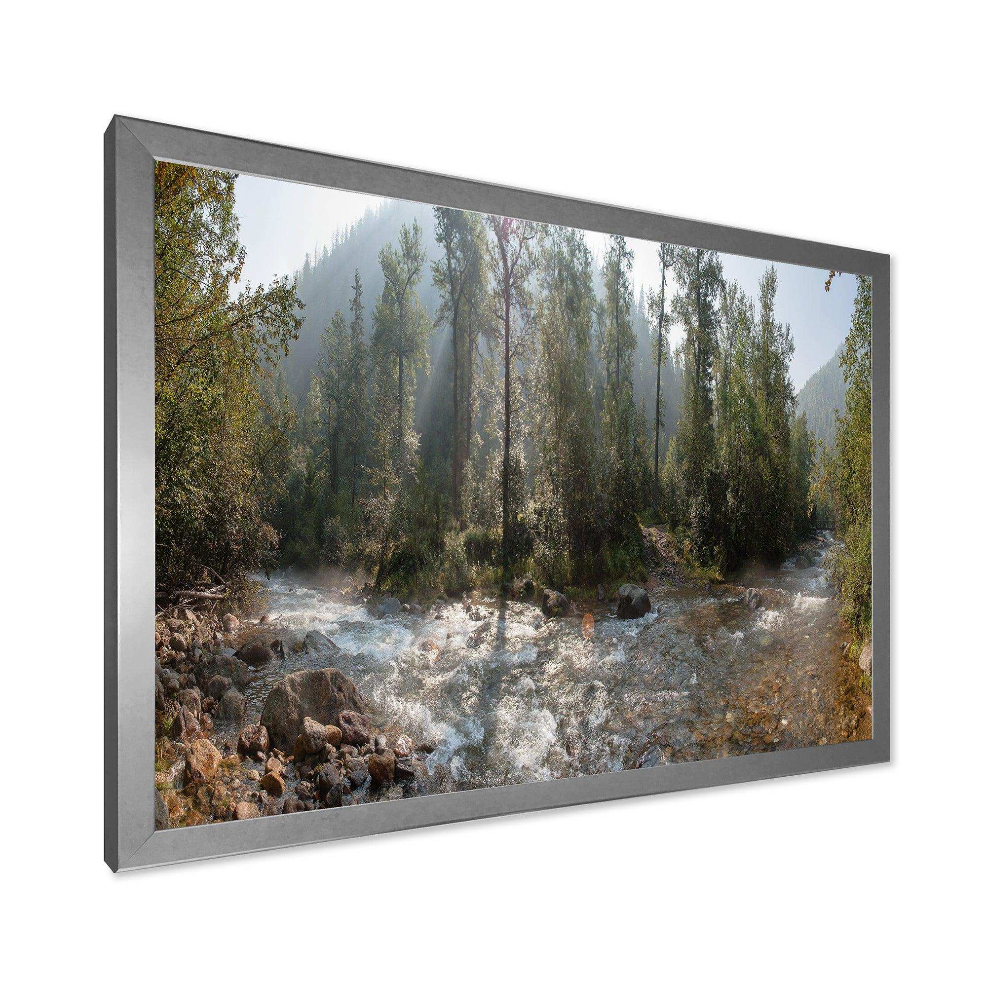 Mountain River Panorama